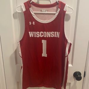 Wisconsin Men’s Under Armour Basketball Jersey